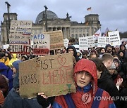 Germany Far-Right Protest