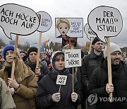 Germany Far-Right Protest