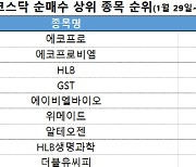 코스닥 주간 기관 순매수 1위 ‘에코프로’