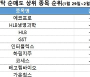 코스닥 주간 개인 순매도 1위 ‘에코프로’