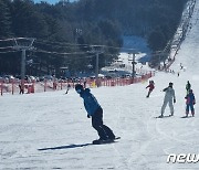 '입춘인데…' 낮 기온 올라도 '겨울 즐기는 강원' 스키장마다 수천 인파