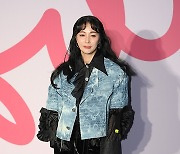 안혜경 ‘서울패션위크 포토월’