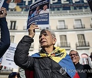 SPAIN VENEZUELA PROTEST