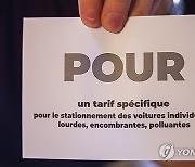 FRANCE PARIS SUV REFERENDUM