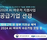 빅데이터·인공지능 전문기업 주식회사 리스트, `AI 바우처 지원사업` 공급기업 선정