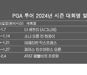 PGA 투어 2024년 시즌 우승자 명단…윈덤 클라크, AT＆T 페블비치 프로암 골프대회 우승