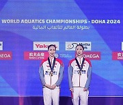 (SP)QATAR-DOHA-WORLD AQUATICS CHAMPIONSHIPS-ARTISTIC SWIMMING-WOMEN DUET TECHNICAL-FINAL