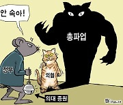 한국일보 2월 7일 만평