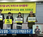 녹색정의당 강원도당 출범…“기후정의 지역분권 추구”