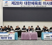 대한체육회, 제28차 이사회 개최…2023년 사업 결산 잋 2024년 업무효율성 강화 조치 마련