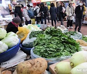 설 앞두고 전통시장 찾은 시민들