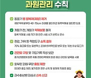 농식품부, 과수화상병 사전 예방 현장 점검