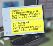 연이율 '27,000%'…다른 업체인 척하며 "돌려막으세요"