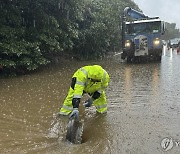 美 LA 부촌 홈비 힐스도 홍수