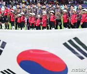 요르단 격파 나선 축구대표팀