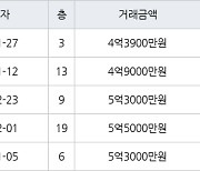 용인 보라동 민속마을쌍용 139㎡ 4억3900만원에 거래