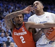 APTOPIX Clemson North Carolina Basketball