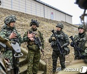 한미 합동 사격 훈련 작전회의