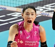 '김연경 24점' 흥국생명, 정관장 제압...현대건설과 승점 '3점 차' 추격