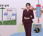 [저녁 날씨] 설 연휴 큰 추위 없어…설 당일 충청·호남 비