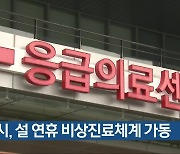 청주시, 설 연휴 비상진료체계 가동