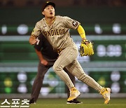 김하성, MLB네트워크 선정 선수 랭킹 88위 등극