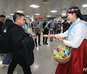 설 연휴기간 제주 찾은 중국인 관광객