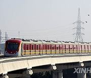 PAKISTAN-LAHORE-CHINA-CPEC FRAMEWORK-ORANGE LINE METRO TRAIN