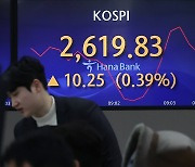 코스피 2,620p로 개장