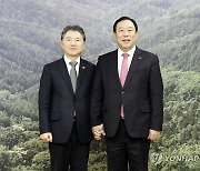 최민호 시장, 산림청장 만나 정원박람회 지원 요청