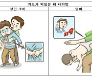 설 연휴, 음식 먹다 목에 걸렸다면 '하임리히법' 응급 대처