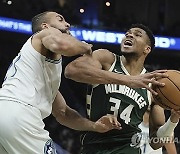 Timberwolves Bucks Basketball