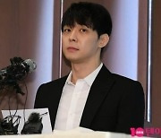 박유천, 오동통 살 오른 얼굴…마약+체납액 4억인데 46만원 디너쇼에 '웃음꽃'[TEN이슈]