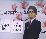 한동훈 비대위원장에 없는 ‘세 가지’?