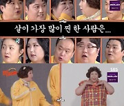 '먹찌빠' 나선욱, 5개월 동안 9.8kg 증량…'가장 살 많이 찐 덩치' 등극