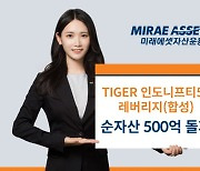 미래운용 ‘TIGER 인도니프티50레버리지’ 순자산 500억 돌파