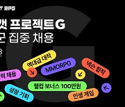 슈퍼캣RPG, 넥슨 합작 신작 ‘프로젝트G’ 개발 전직군 채용