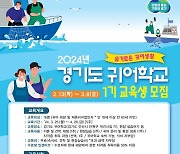 경기도해양수산자원연구소, '경기도 귀어학교' 교육생 모집