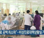 “의료 공백 최소화”…제주도, 비상진료대책상황실 가동