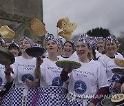 Britain Pancake Race