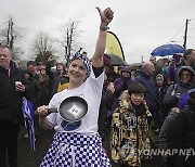 Britain Pancake Race