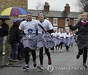 Britain Pancake Race