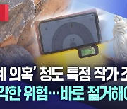 [단독] 설치된 청도군 조형물 '매우 위험'···"조형에 대한 이해도 없이 설치"