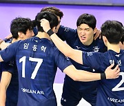 '4연승 고공행진' 대한항공 이틀 만에 선두 재탈환, OK금융 3-1 격파 [IS 인천]