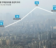 1월 주담대, 4조9000억 늘어…가계대출 10개월째 증가세