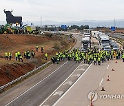 SPAIN FARMERS PROTEST