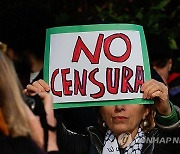 ITALY RAI PROTEST ISRAEL GAZA