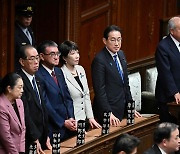 日 기시다 내각 2월 지지율 16.9%…내각 출범 이후 최저치