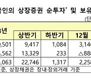 “외국인 지난달 국내 주식 3.3조 순매수” 금감원