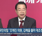 국민의힘 “조해진 의원, 김해을 출마 재조정 어려워”